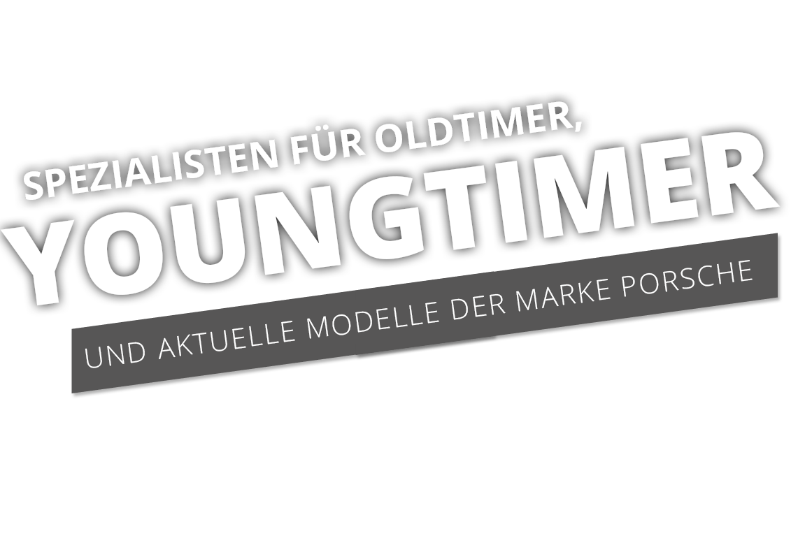 Seit 1980 - Porsche Werkstatt - Spezialisten für Oldtimer, Youngtimer und aktuelle Porsche Modelle
